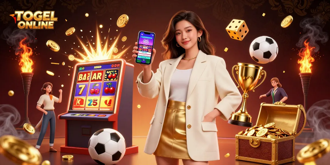 Engage with TOGEL ONLINE's vibrant casino experience featuring thrilling betting apps and jackpot action.