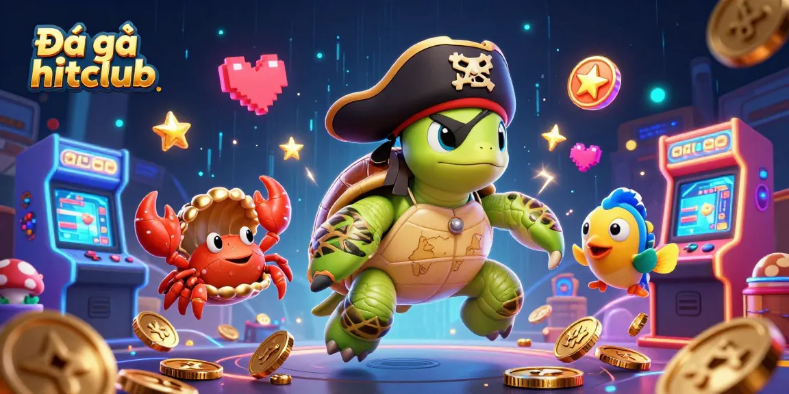 Experience Đá gà hitclub with vibrant characters and dynamic gaming elements in a rich illustrated scene.