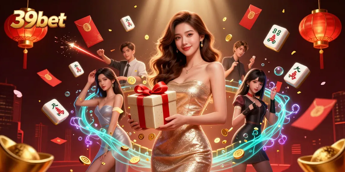 Experience thrilling games at 39bet with a vibrant festive casino scene and winning opportunities.